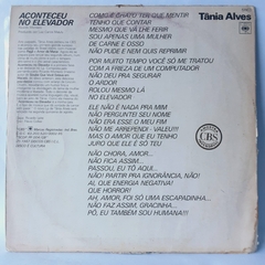 LP TÂNIA ALVES - ACONTECEU NO ELEVADOR - DISCO MIX (1987) - comprar online
