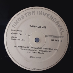 LP TÂNIA ALVES - ACONTECEU NO ELEVADOR - DISCO MIX (1987) - Sebo Casa Laranja