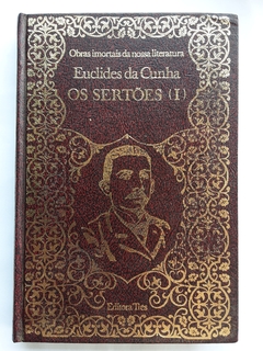 LIVROS OS SERTÕES - EUCLIDES DA CUNHA - VOLUME I E II - CAPA DURA - comprar online