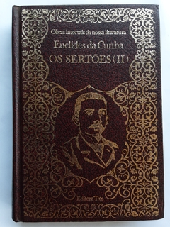 LIVROS OS SERTÕES - EUCLIDES DA CUNHA - VOLUME I E II - CAPA DURA - Sebo Casa Laranja