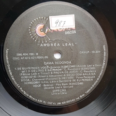 LP ANDRÉA LEAL - CAMA REDONDA (1989) - Sebo Casa Laranja
