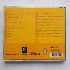 CD RADAMÉS GNATTALI E WALDEMAR HENRIQUE - ORQUESTRA DE CÂMARA DE BLUMENAU - ACERVO FUNARTE DA MÚSICA BRASILEIRA - Sebo Casa Laranja
