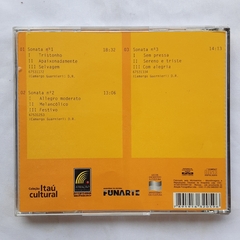 CD CAMARGO GUARNIERI - SONATAS PARA VIOLONCELO E PIANO - ACERVO FUNARTE DA MÚSICA BRASILEIRA - VOL.52 - Sebo Casa Laranja