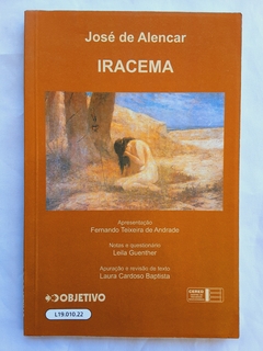 LIVRO IRACEMA - JOSÉ DE ALENCAR - comprar online