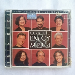 CD QUARTETO EM CY E MPB-4 - AS MÚSICAS DE TOM JOBIM & CHICO BUARQUE - comprar online