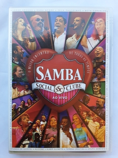 DVD Samba Social Clube ao vivo - comprar online