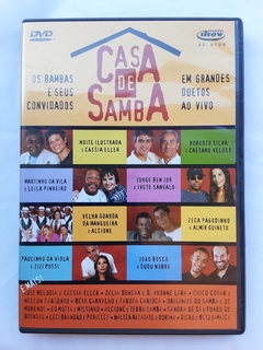 DVD Casa de Samba - Os bambas e seus convidados - comprar online