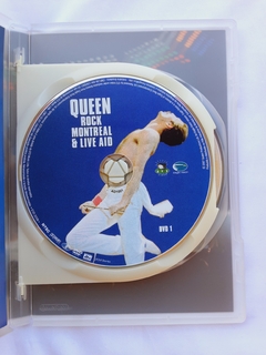 Imagem do DVD Queen - Rock Montreal & Live Aid (duplo)