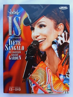 Dvd Ivete Sangalo - No Madison Square Garden - Multishow ao vivo CD + DVD - comprar online