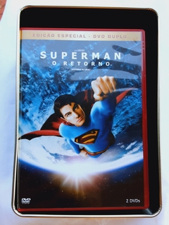 Box Superman Edição de Colecionador - 9 dvds com lata e adesivos - loja online