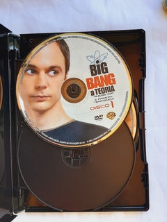 Dvd Big Bang a teoria - A primeira temporada completa - Sebo Casa Laranja