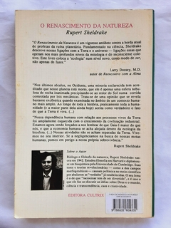 LIVRO O RENASCIMENTO DA NATUREZA - O REFLORESCIMENTO DA CIÊNCIA E DE DEUS - RUPERT SHELDRAKE na internet