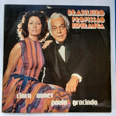 LP CLARA NUNES E PAULO GRACINDO - BRASILEIRO PROFISSÃO ESPERANÇA (1974) - comprar online