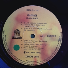 LP CLARA NUNES - CLARIDADE (1975) - COM ENCARTE