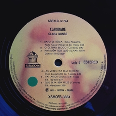 LP CLARA NUNES - CLARIDADE (1975) - COM ENCARTE - comprar online