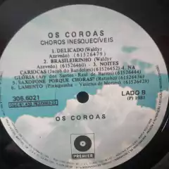 Lp Os Coroas - Choros Inesquecíveis na internet