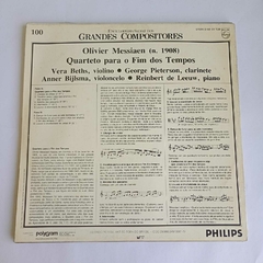 Lp Enciclopédia Salvat dos Grandes compositores - Olivier Messiaen (n.100) - comprar online