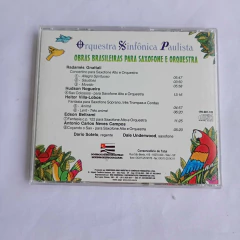 Cd Orquestra Sinfônica Paulista - Obras brasileiras para sax na internet