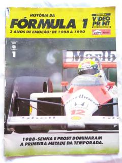 REVISTA HISTÓRIA DA FÓRMULA 1 - N°1 3 ANOS DE EMOÇÃO: DE 1988 A 1990
