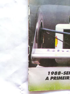 REVISTA HISTÓRIA DA FÓRMULA 1 - N°1 3 ANOS DE EMOÇÃO: DE 1988 A 1990 - Sebo Casa Laranja