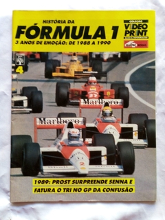 REVISTA HISTÓRIA DA FÓRMULA 1 - N°4 3 ANOS DE EMOÇÃO: DE 1988 A 1990