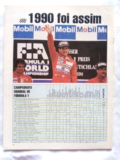 REVISTA HISTÓRIA DA FÓRMULA 1 - N°6 3 ANOS DE EMOÇÃO: DE 1988 A 1990 - comprar online