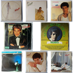 LOTE COM 8 DISCOS DE VINIL - WANDO