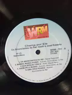 Lp Os anunciantes do Rei - Izadir & José Roberto - Sebo Casa Laranja