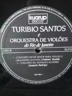 LP Turibio Santos e orquestra de violões do RJ - Sebo Casa Laranja