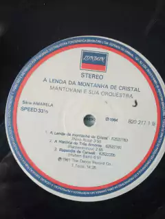 LP Mantovani - A lenda da montanha de cristal - Sebo Casa Laranja
