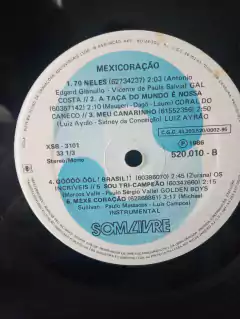 Lp Mexicoração - Copa de 86 - Sebo Casa Laranja