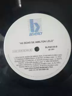 Lp Amilton Lelo - As boas de - Sebo Casa Laranja