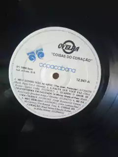 Lp Ovelha - Coisas do coração com encarte - Sebo Casa Laranja