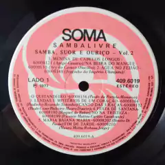 LP Samba Livre - Samba suor e ouriço vol.2 na internet