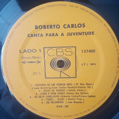Lp Roberto Carlos - Canta para a juventude stereo na internet