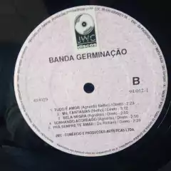 Lp Banda Germinação - Tudo É Amor - Sebo Casa Laranja