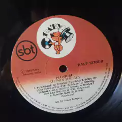 Lp Stephen Schlaks - Pleasure - tema da novela Acorrentada - Sebo Casa Laranja