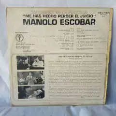 Lp Canciones de La Pelicula Manolo Escobar - Importado - comprar online