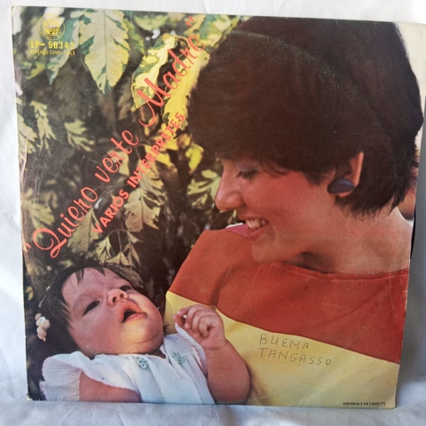 Lp Quiero Verte Madre - Varios Interpretes Equador