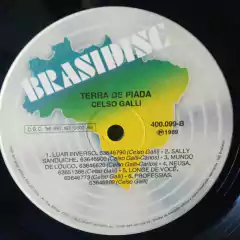Lp Celso Galli - Terra da piada - Sebo Casa Laranja
