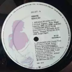 LP SIMONE - SEDUÇÃO (1988) - COM ENCARTE na internet