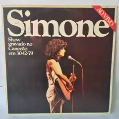 Lp Simone - Ao vivo Show gravado no Canecão 30-12-1979