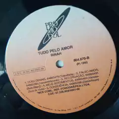 Lp Rinah - Tudo pelo amor na internet