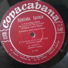 Lp Estelinha Epstein - Valsa de Esquina - comprar online
