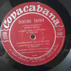 Lp Estelinha Epstein - Valsa de Esquina - Sebo Casa Laranja