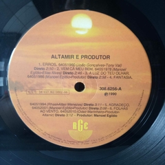 Lp Altamir e Produtor - Disco 1990 - Sebo Casa Laranja