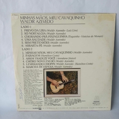 Lp Waldir Azevedo - Minhas mãos meu cavaquinho - comprar online