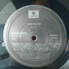 Lp Bliss - Love Prayer com encarte - Sebo Casa Laranja