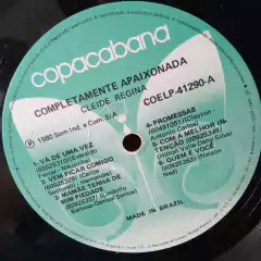Lp Cleide Regina - Completamente apaixonada - Sebo Casa Laranja