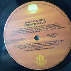 Lp Pedrinho da Flor - Amor viajante - Sebo Casa Laranja